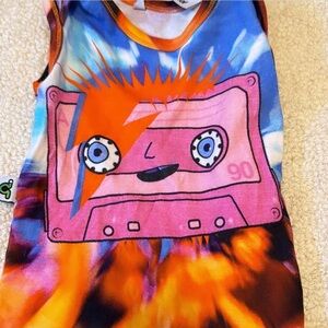 Inchworm alley tank bodysuit romper 6-12 m